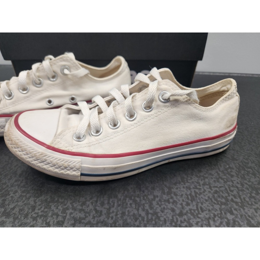 Converse Shoes Men's Size 4.5 Optic White Chuck Taylor All Star Ox Low Sneakers - Picture 2 of 13